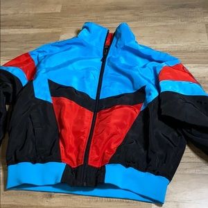 Retro Styled Zip-Down Bomber